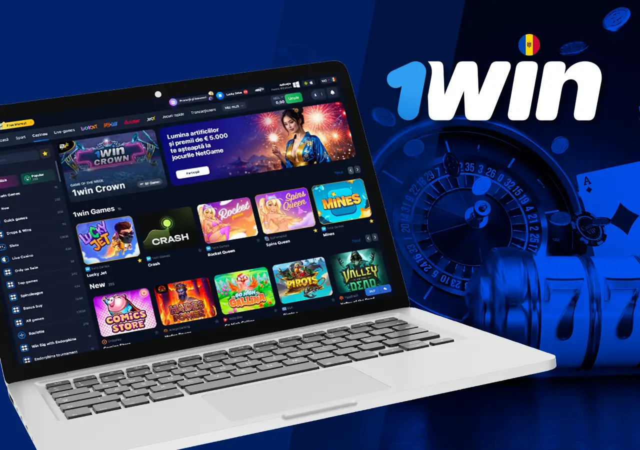 Descoperiți toate informațiile necesare despre experiența de joc la 1Win Casino.