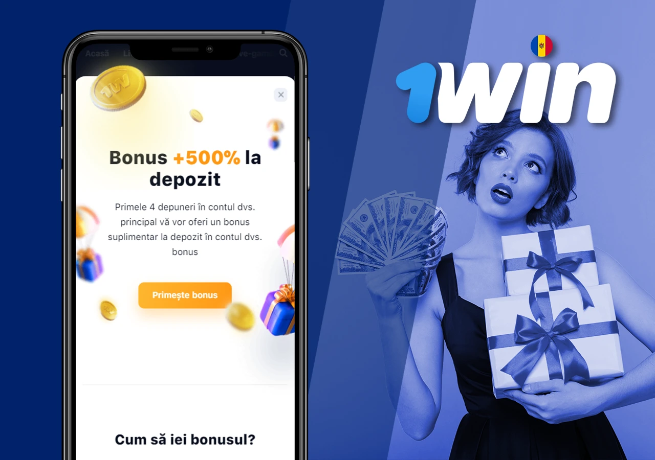 Aflați cum să obțineți primul bonus după finalizarea cu succes a înregistrării.